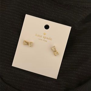 Kate Spade cute bow earrings NWT